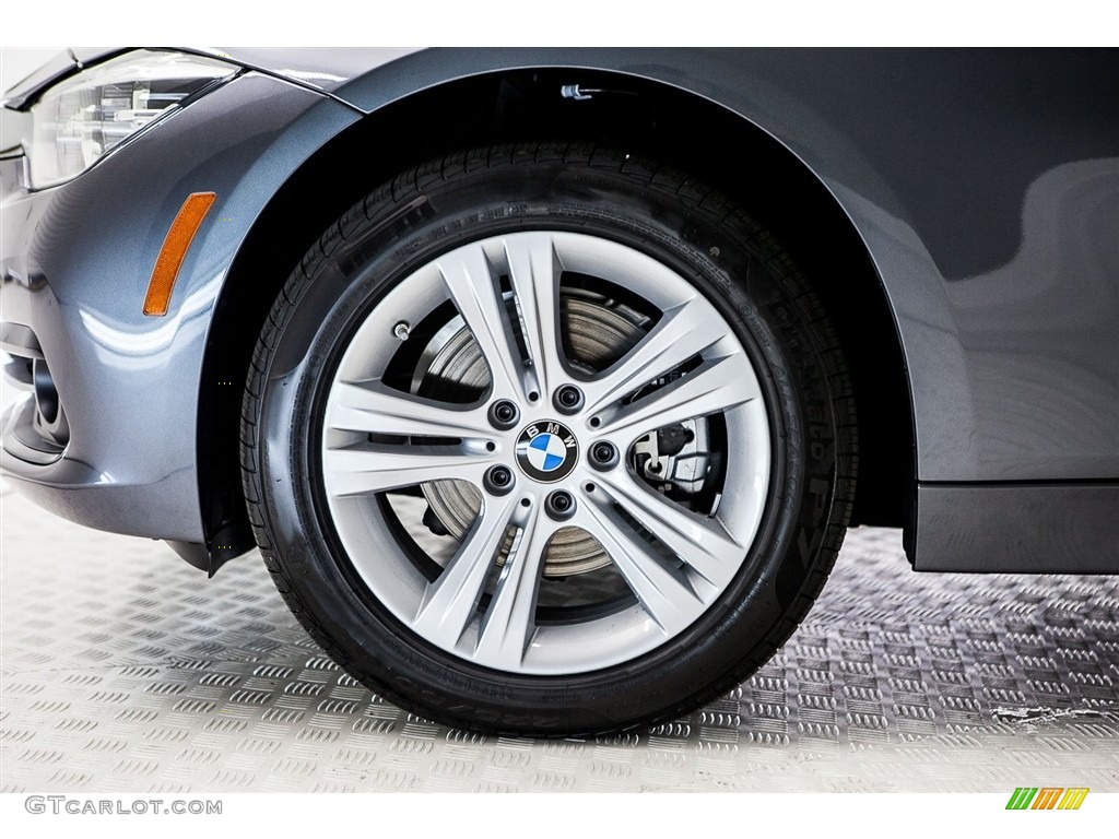 2018 3 Series 330i xDrive Sports Wagon - Mineral Grey Metallic / Black photo #9