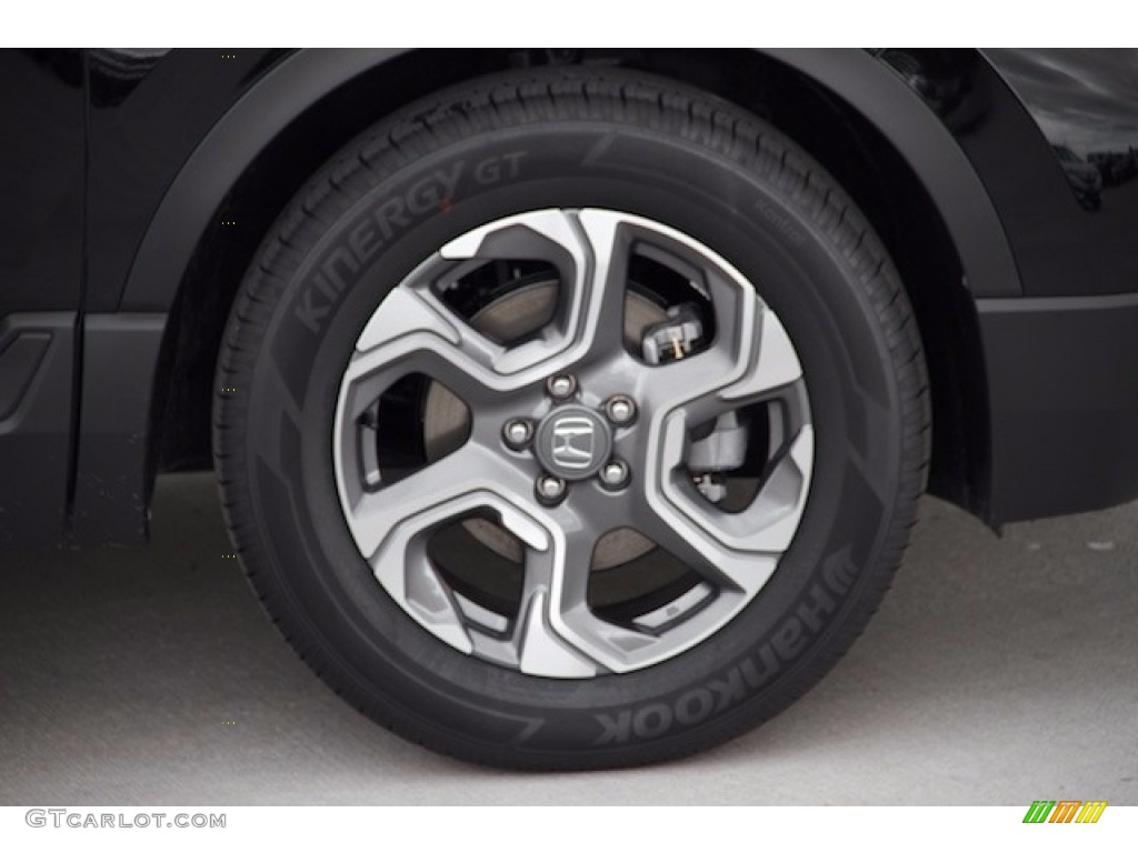 2017 CR-V EX - Crystal Black Pearl / Ivory photo #4