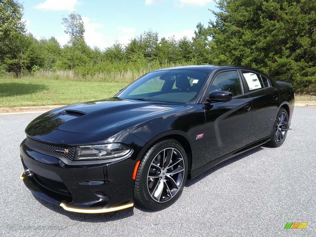 Pitch Black 2018 Dodge Charger R/T Scat Pack Exterior Photo #122409907