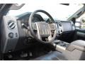 2011 Sterling Gray Metallic Ford F350 Super Duty Lariat Crew Cab 4x4 Dually  photo #16