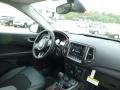 2018 Jeep Compass Black/Ruby Red Interior Dashboard Photo