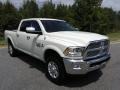 Pearl White - 3500 Laramie Crew Cab 4x4 Photo No. 4