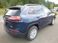 2018 Patriot Blue Pearl Jeep Cherokee Latitude Plus 4x4  photo #5