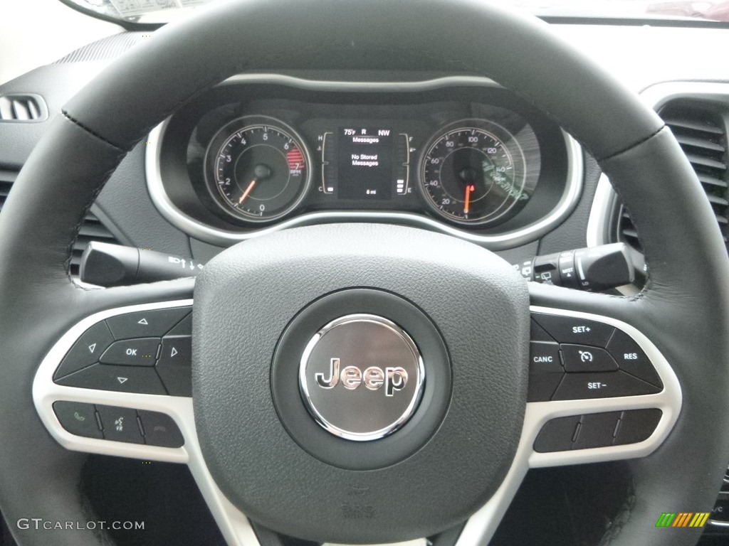 2018 Jeep Cherokee Latitude Plus 4x4 Steering Wheel Photos