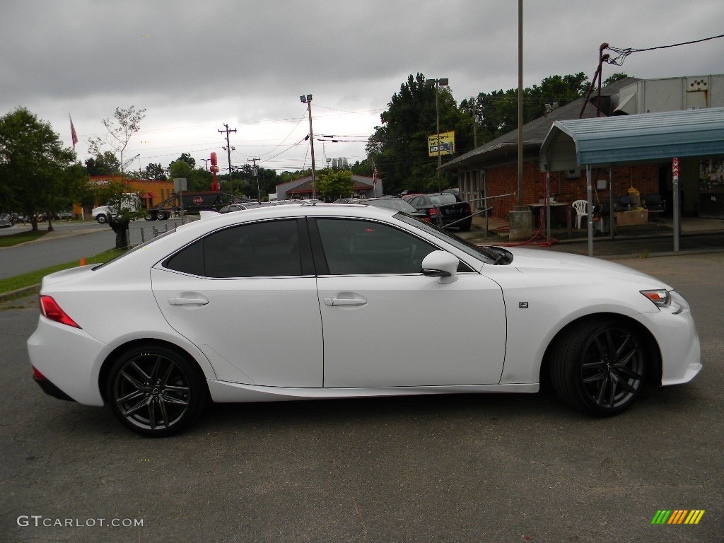 2014 IS 250 F Sport - Ultra White / Rioja Red photo #11
