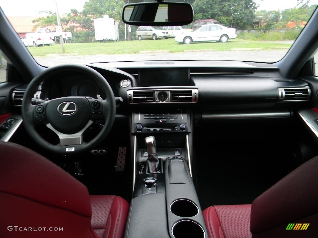 2014 IS 250 F Sport - Ultra White / Rioja Red photo #13