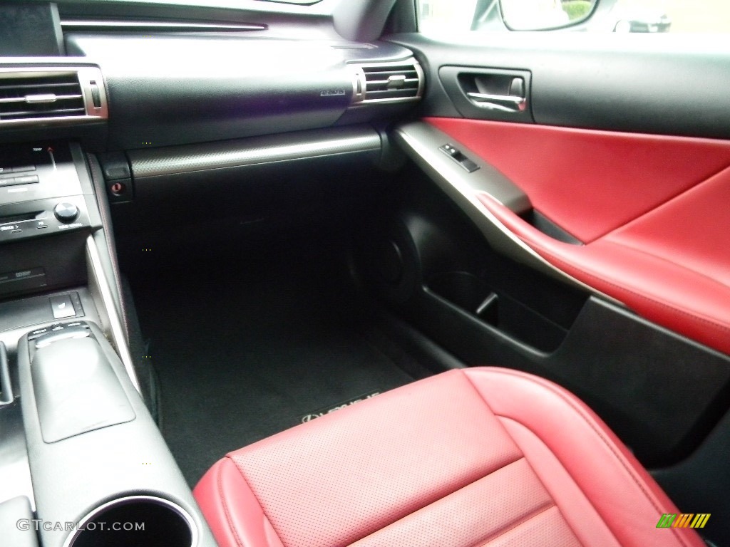 2014 IS 250 F Sport - Ultra White / Rioja Red photo #14
