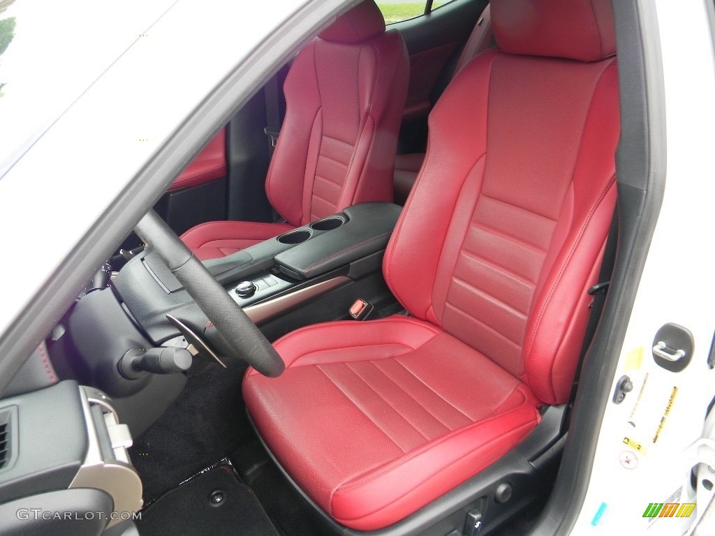 2014 IS 250 F Sport - Ultra White / Rioja Red photo #17