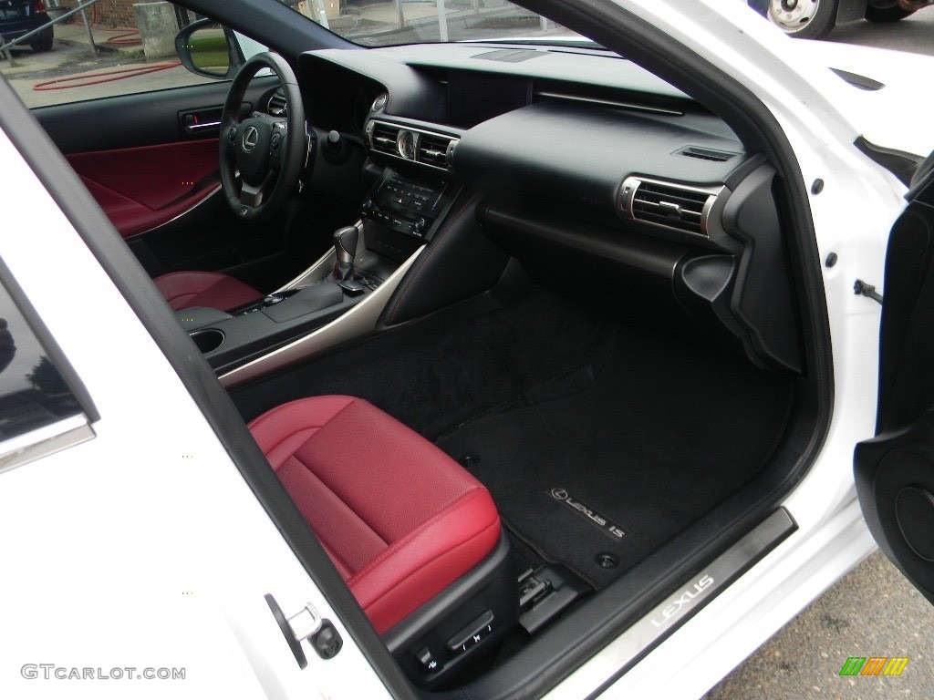 2014 IS 250 F Sport - Ultra White / Rioja Red photo #20