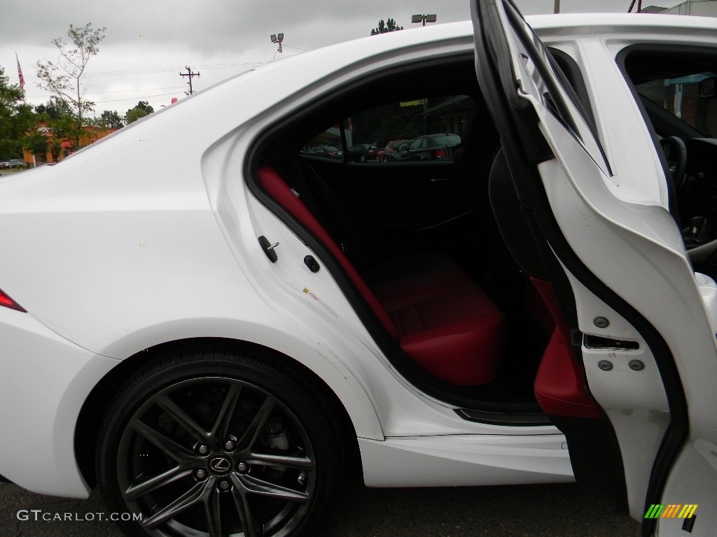 2014 IS 250 F Sport - Ultra White / Rioja Red photo #24