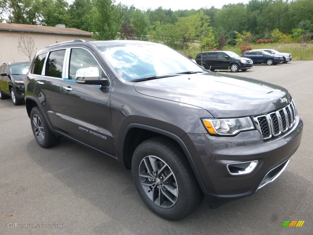 Granite Crystal Metallic 2018 Jeep Grand Cherokee Limited 4x4 Exterior Photo #122414793