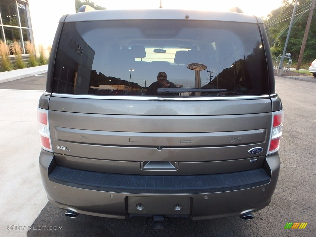 2014 Flex SEL AWD - Mineral Gray / Charcoal Black photo #3