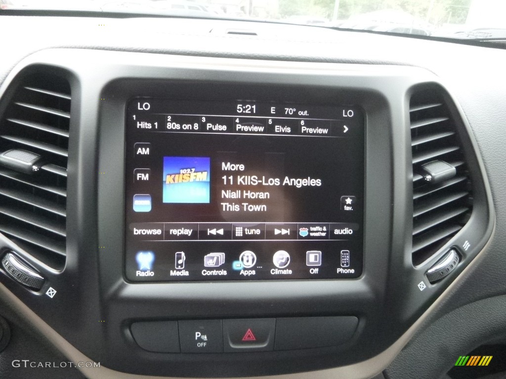 2018 Jeep Cherokee Limited 4x4 Controls Photo #122416521