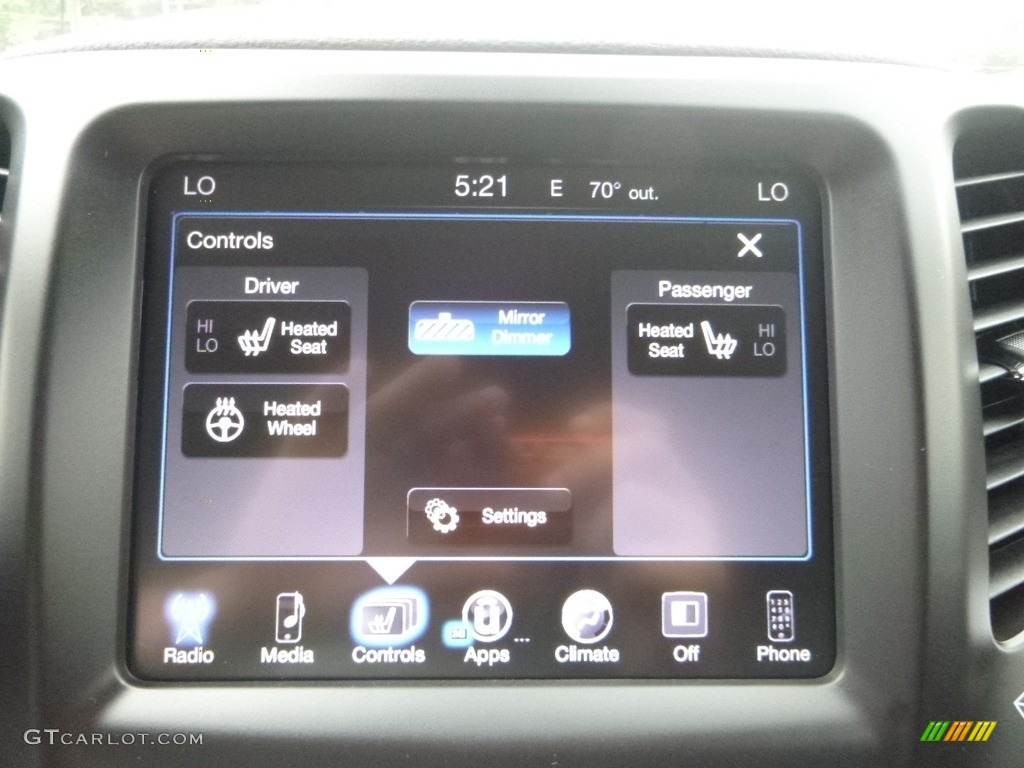 2018 Jeep Cherokee Limited 4x4 Controls Photo #122416548