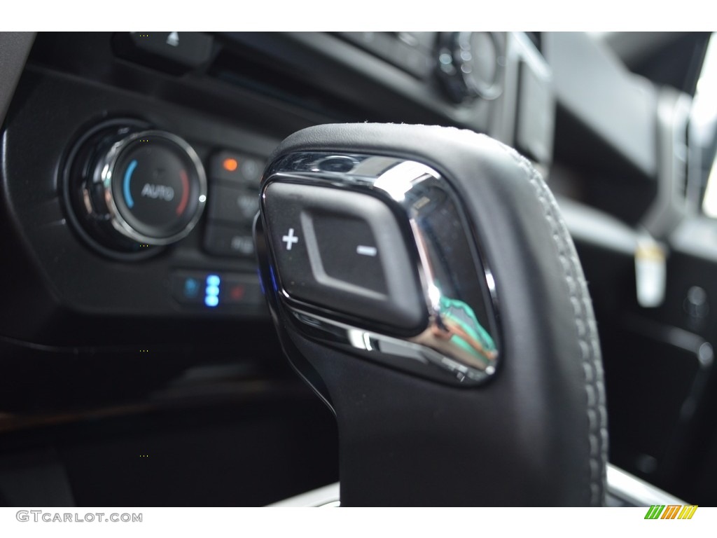 2018 F150 Lariat SuperCrew 4x4 - White Platinum / Black photo #19