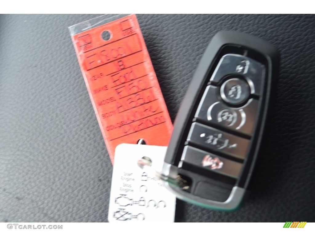 2018 F150 Lariat SuperCrew 4x4 - White Platinum / Black photo #26