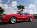 1993 Bright Red Ford Mustang SVT Cobra Fastback  photo #1