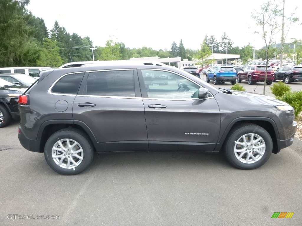 Granite Crystal Metallic 2018 Jeep Cherokee Latitude Plus 4x4 Exterior Photo #122419332