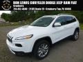 2018 Bright White Jeep Cherokee Limited 4x4  photo #1