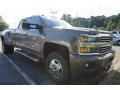 2015 Brownstone Metallic Chevrolet Silverado 3500HD High Country Crew Cab 4x4  photo #4