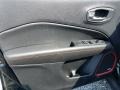 2018 Jeep Compass Black/Ruby Red Interior Door Panel Photo