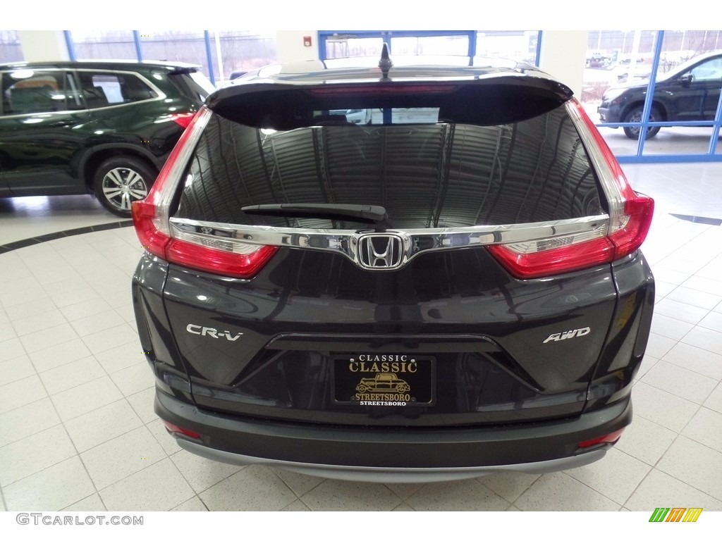 2017 CR-V EX AWD - Gunmetal Metallic / Gray photo #4