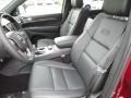 2018 Jeep Grand Cherokee Overland 4x4 Front Seat