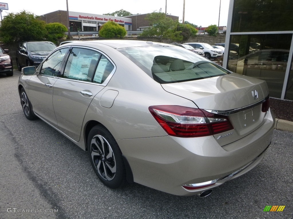 2017 Accord EX-L V6 Sedan - Champagne Frost Pearl / Ivory photo #2