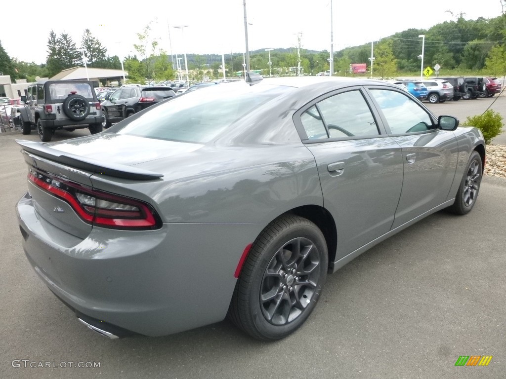 2018 Charger GT AWD - Destroyer Gray / Black photo #5