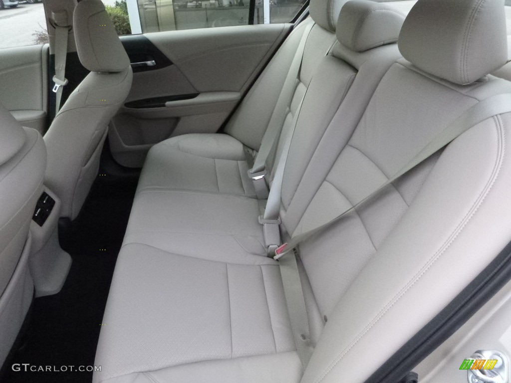 2017 Accord EX-L V6 Sedan - Champagne Frost Pearl / Ivory photo #9