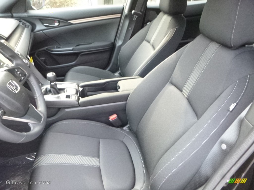 2017 Honda Civic Sport Hatchback Front Seat Photo #122421804