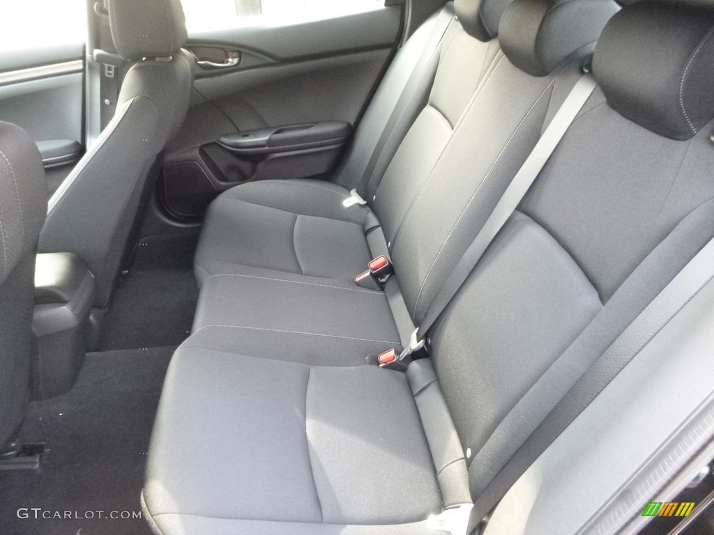 2017 Honda Civic Sport Hatchback Rear Seat Photo #122421819