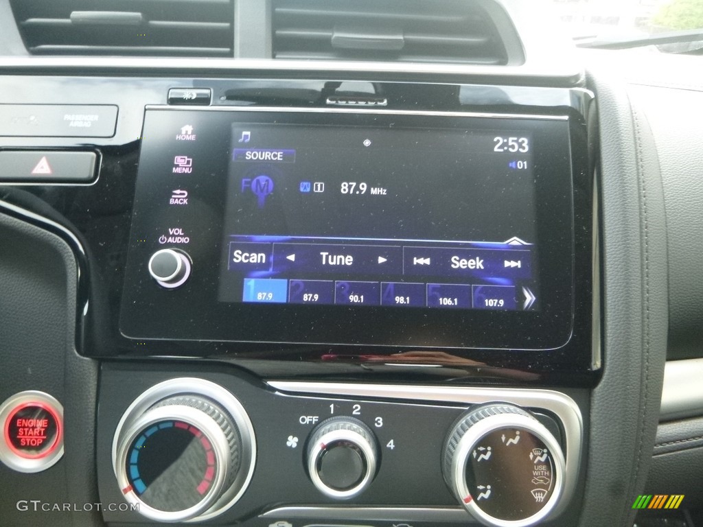 2018 Fit EX - Modern Steel Metallic / Black photo #14