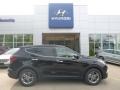 Black 2018 Hyundai Santa Fe Sport AWD