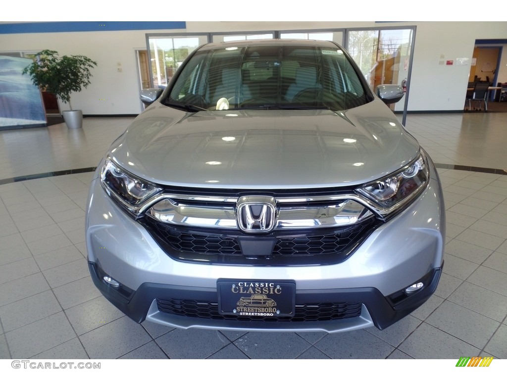 2017 CR-V EX AWD - Lunar Silver Metallic / Gray photo #3