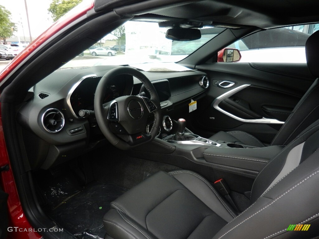 Jet Black Interior 2018 Chevrolet Camaro SS Convertible Photo #122424048