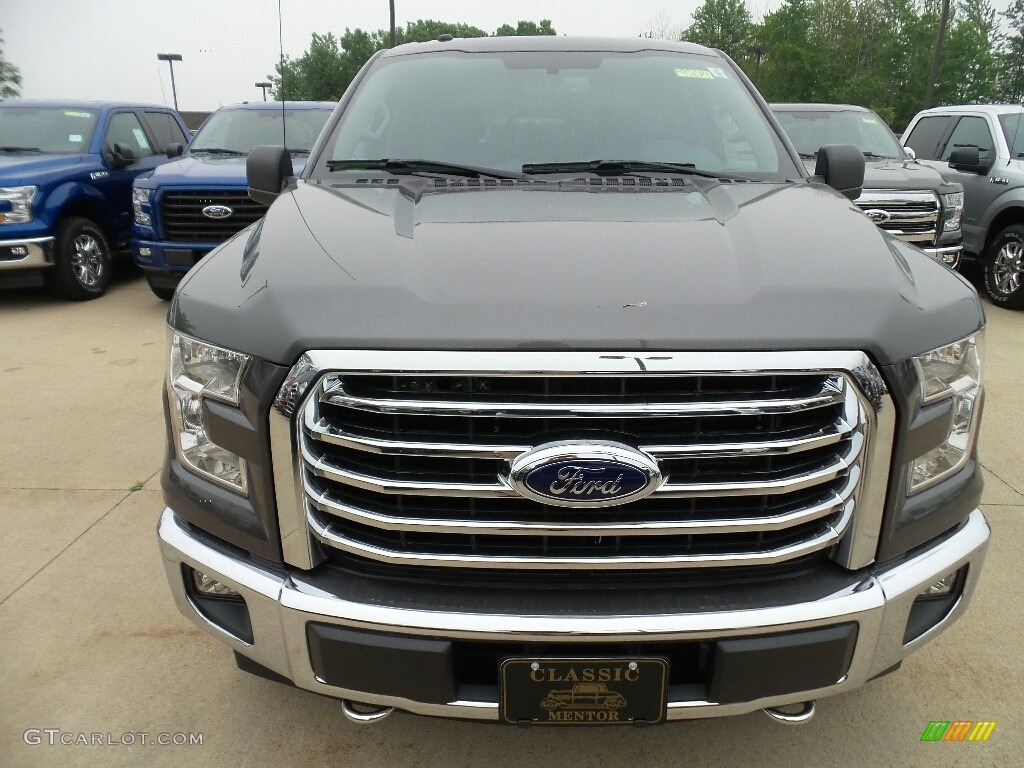 2017 F150 XLT SuperCrew 4x4 - Magnetic / Earth Gray photo #2