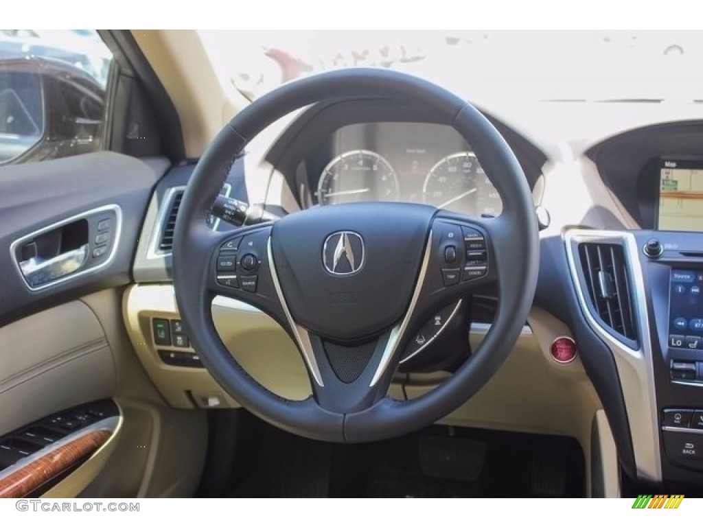 2018 TLX V6 Technology Sedan - Crystal Black Pearl / Parchment photo #29