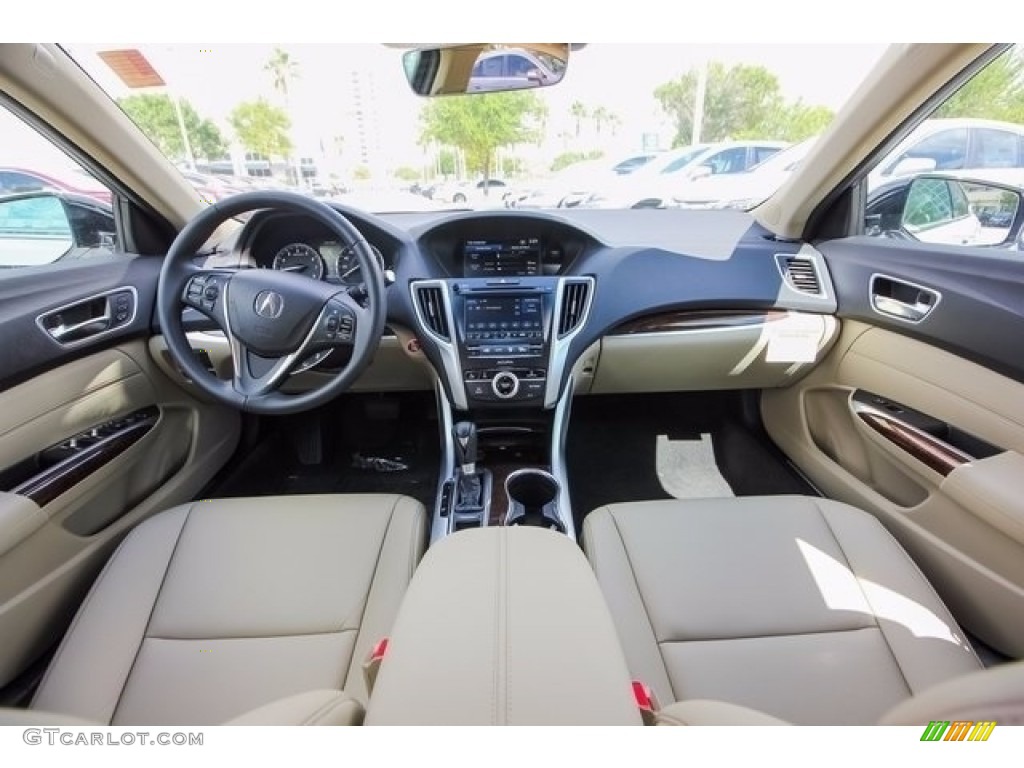 Parchment Interior 2018 Acura TLX Sedan Photo #122424786