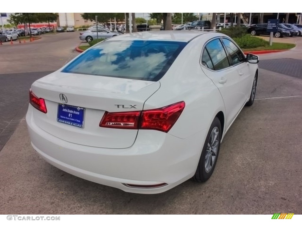 2018 TLX Technology Sedan - Bellanova White Pearl / Ebony photo #7