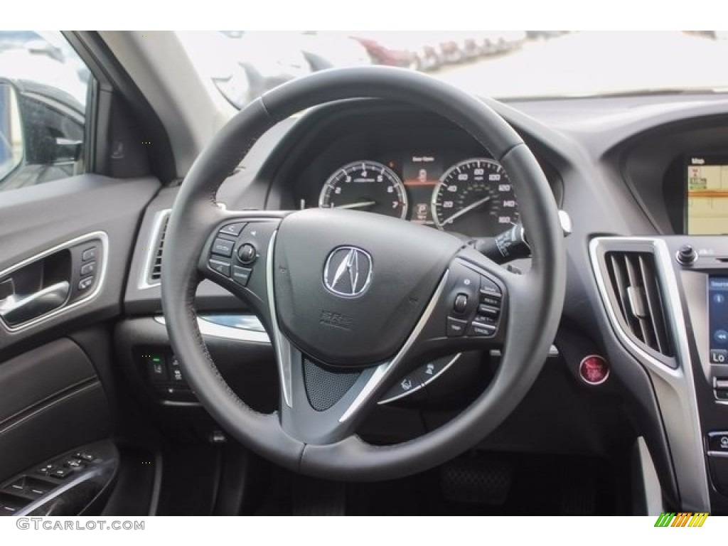 2018 TLX Technology Sedan - Bellanova White Pearl / Ebony photo #29