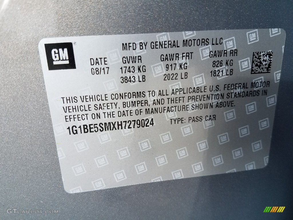 2017 Cruze LT - Pepperdust Metallic / Jet Black photo #9