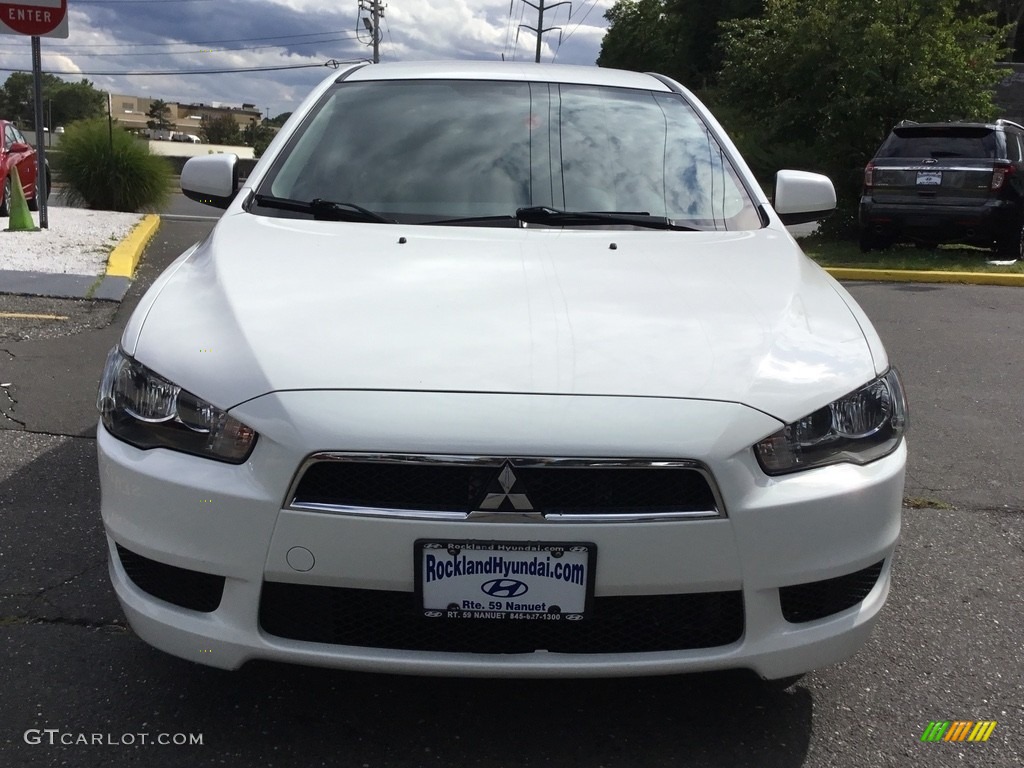 2014 Lancer ES - Wicked White / Black photo #2