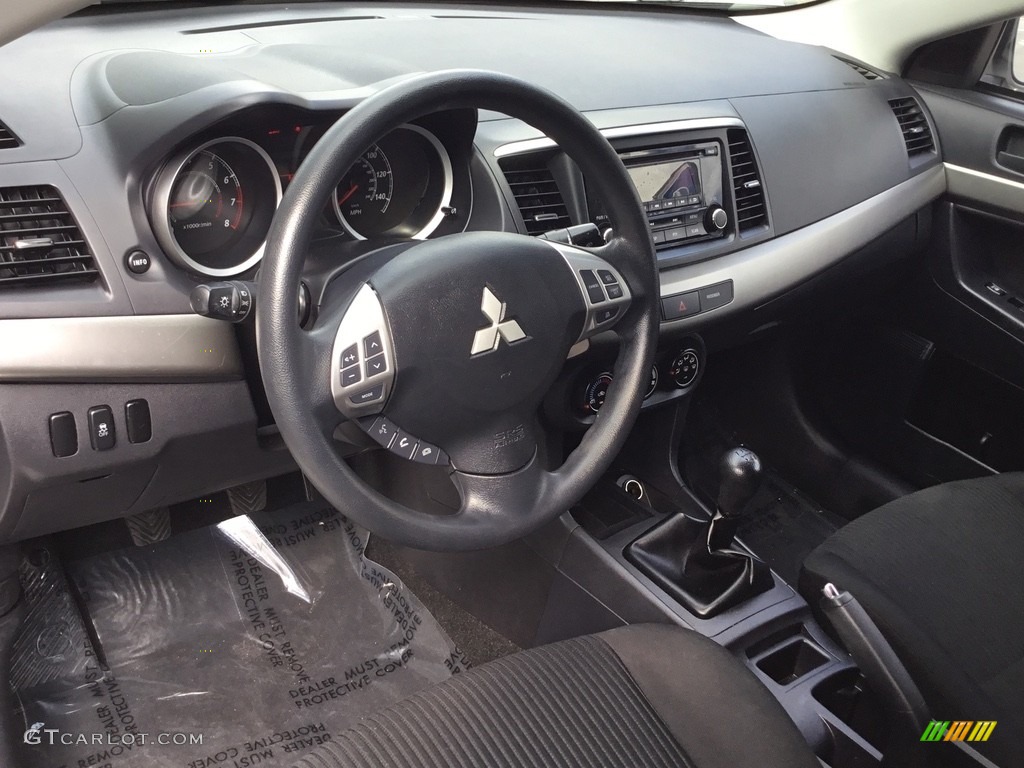 2014 Lancer ES - Wicked White / Black photo #9