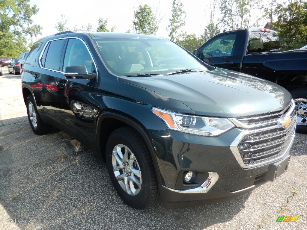 2018 Traverse LT - Graphite Metallic / Dark Atmosphere/Medium Ash Gray photo #3