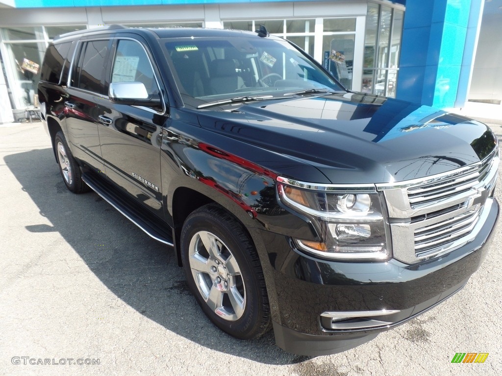 2017 Suburban Premier 4WD - Black / Jet Black photo #1