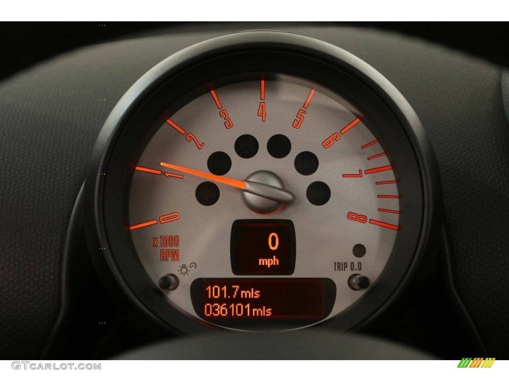 2014 Cooper S Countryman - Light White / Carbon Black photo #8