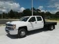 Summit White 2017 Chevrolet Silverado 3500HD Work Truck Crew Cab 4x4