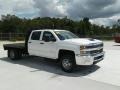 Summit White - Silverado 3500HD Work Truck Crew Cab 4x4 Photo No. 7