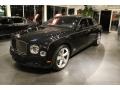 Black Sapphire Metallic 2016 Bentley Mulsanne Standard Mulsanne Model Exterior